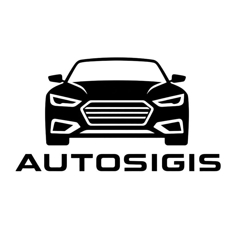 Autosigis logotipas – automobilio siluetas